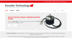 Desktop Screenshot of encoder-technology.com