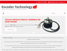 Tablet Screenshot of encoder-technology.com